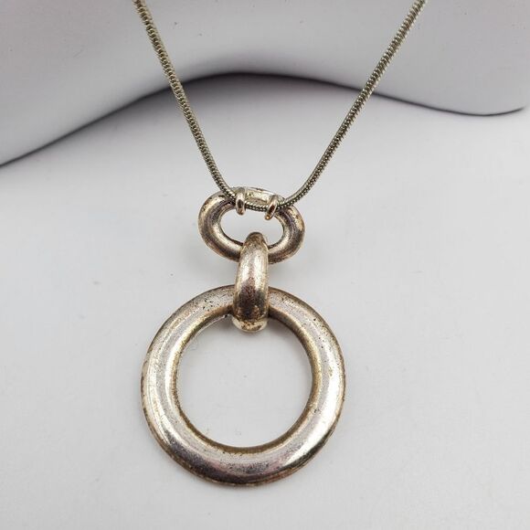 Rare crown trifari‎ amulet necklace N0302 - Picture 3 of 4